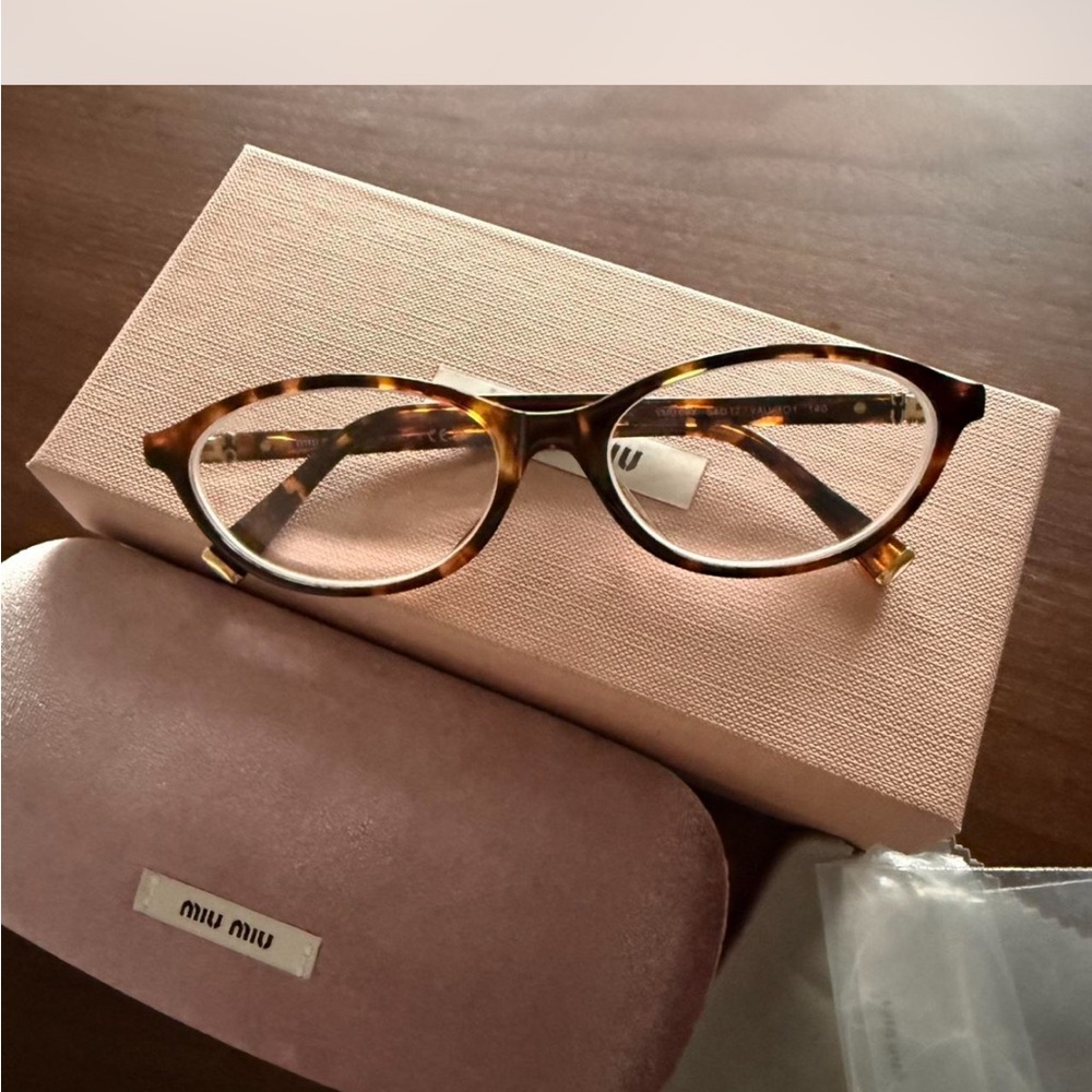 Miu Miu Honey Havana Women's Glasses